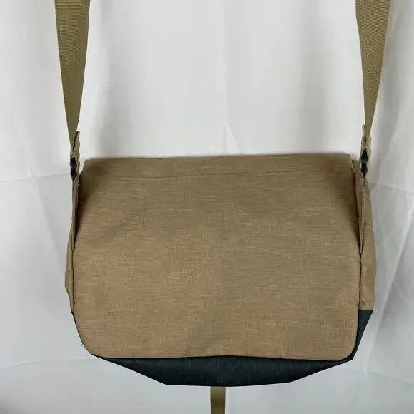 The North Face Berkeley Messenger Satchel Bag Brown Flap Top Adjustable NF0A3KWJ - Picture 5 of 9